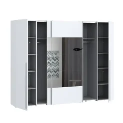 Armario Magnum 270cm blanco con lunas