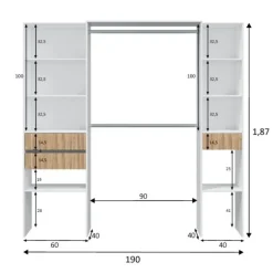 Armario vestidor Tempus