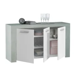 Buffet Urban 3p cemento