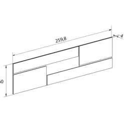 Cabecero leds modelo Priego