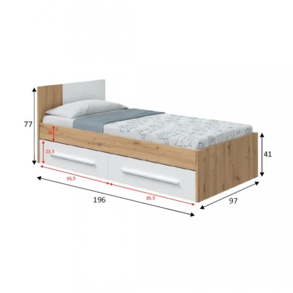 Cama juvenil Ambient Noa