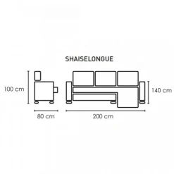Chaiselongue Conde express cairo perla