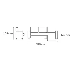 Chaiselongue Hugo Express P3