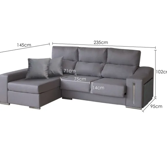 Chaiselongue Magic 235cm. C2