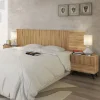 Conjunto de cabecero + dos mesitas Solana