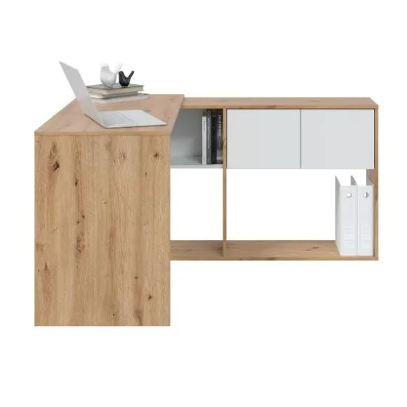 Duo mesa escritorio - estantería