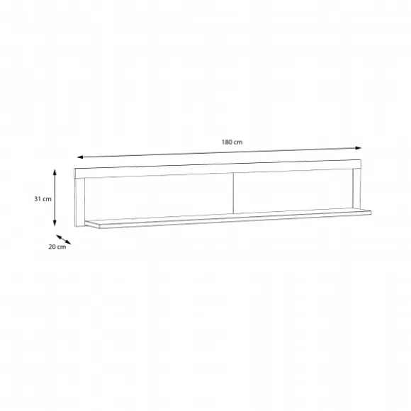 Estante pared Suprie *LIQUIDACION*