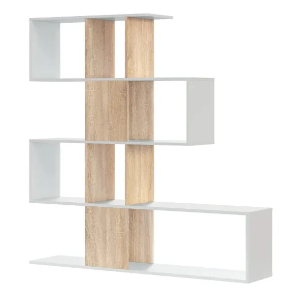 Estantería Elfos plus blanco / roble