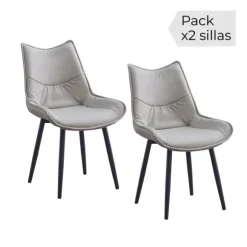 Juego de 2 sillas Calista