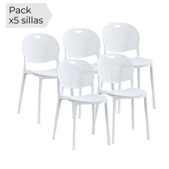 Juego de 5 sillas Jansen