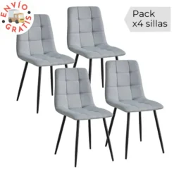 Juego de 4 sillas Portland
