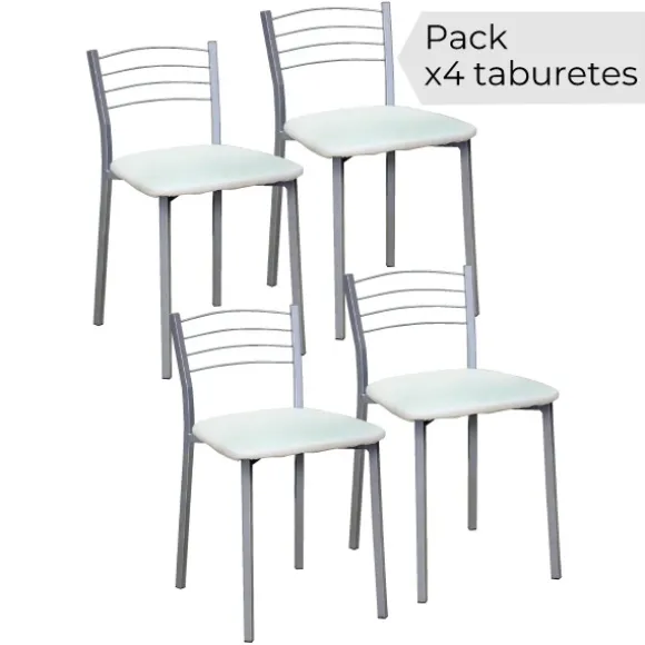 Juego de 4 taburetes mod.10