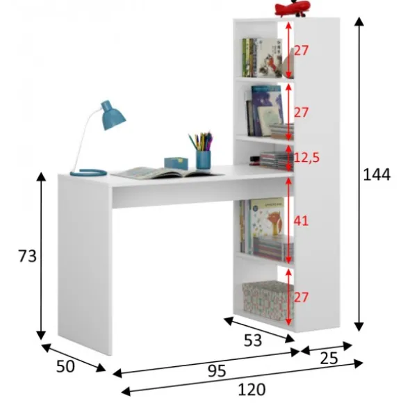 Mesa + estantería Duplo