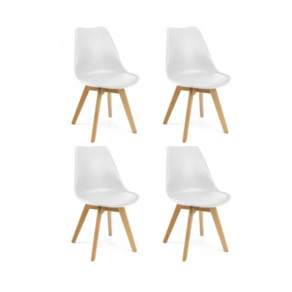 Pack de 4 sillas Nordic