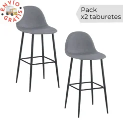 Pack de 2 taburetes James