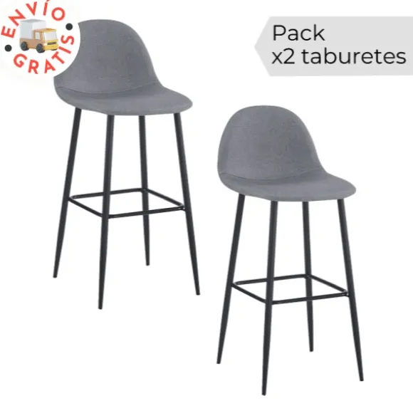 Pack de 2 taburetes James