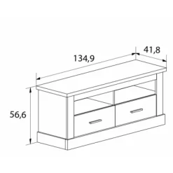Salón Chellén 297cm.