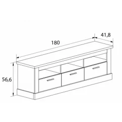 Salón Chellén 276cm. 02