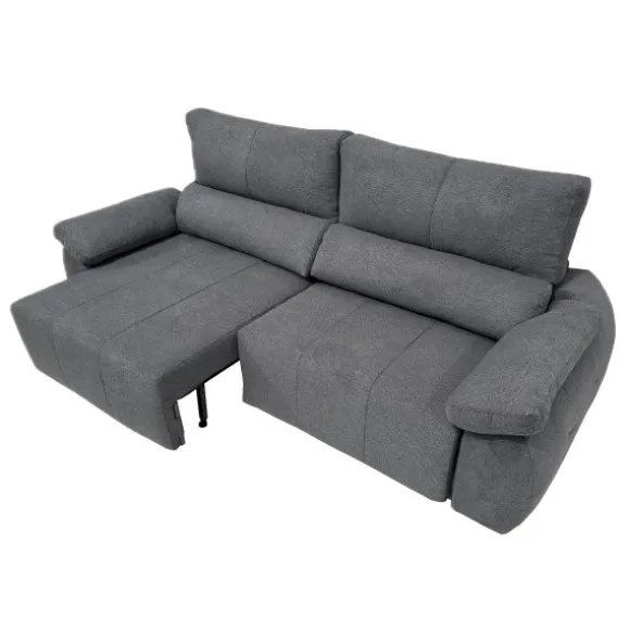 Sofá 3 plazas 2 asientos Dior Gris